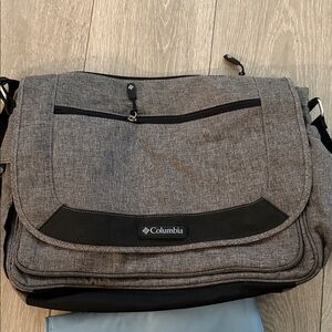 Columbia Charcoal and Black Men's Messenger Bag